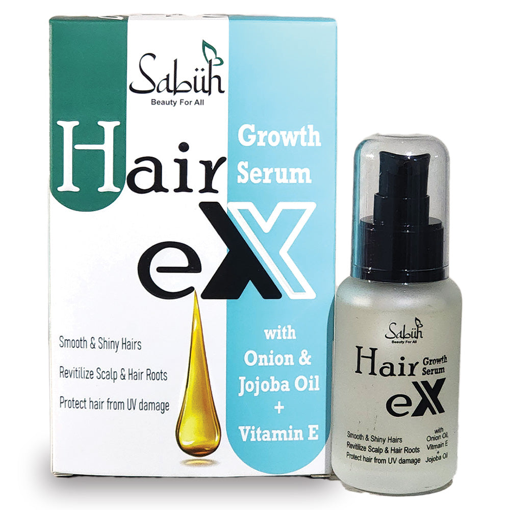 HaireX hair growth serum bottle closeup