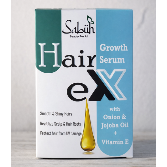 HaireX Serum packaging box