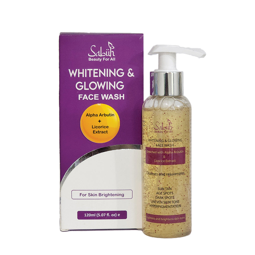 Sabuh Whitening and Glowing Face Wash 120ml