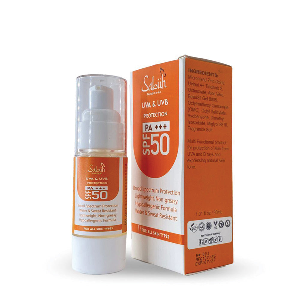 Sunscreen Gel SPF 50